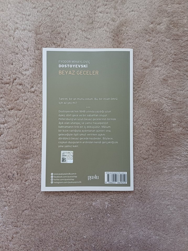 Beyaz Geceler - Fyodor Mihayloviç Dostoyevski - Görsel 2