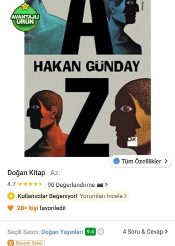 AZ - Hakan Günday Roman - Görsel 7