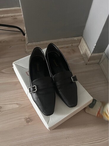 36 Beden siyah Renk Kemal Tanca Loafer