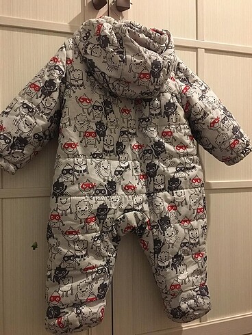 3-6 Ay Beden Bebek Astronot Tulum