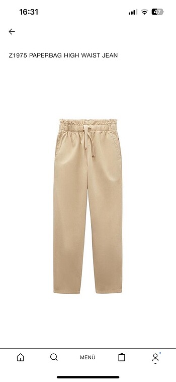 Zara Pantolon