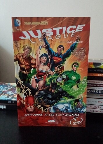  New52 Justice League Cilt 1 ve Cilt 2