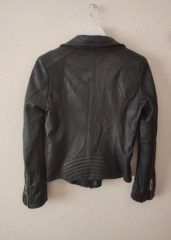 Derimod DERİMOD Deri Biker Ceket