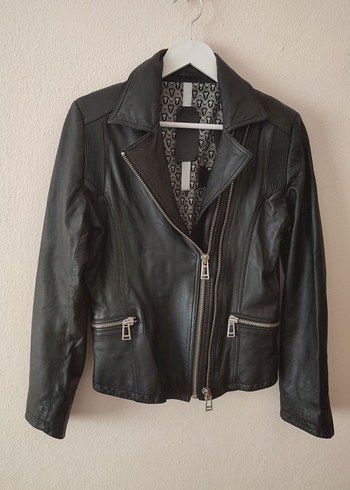 DERİMOD Deri Biker Ceket