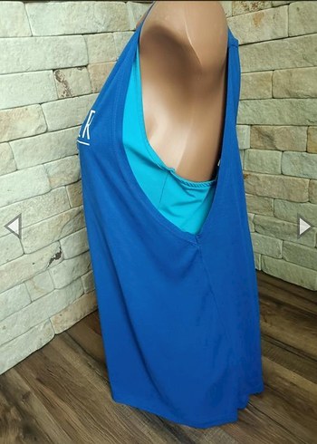 Mavi Baskılı Kadın Spor Atlet - Görsel 8