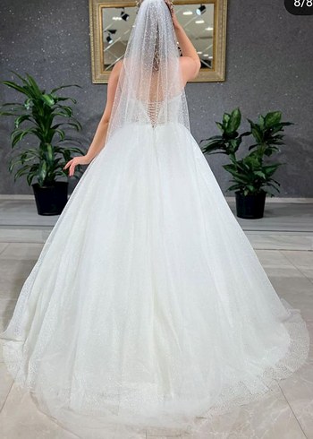 Beyaz Prenses Gelinlik - Görsel 5