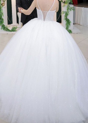 Beyaz Prenses Gelinlik - Görsel 6