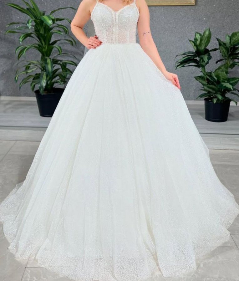 Beyaz Prenses Gelinlik - Görsel 4