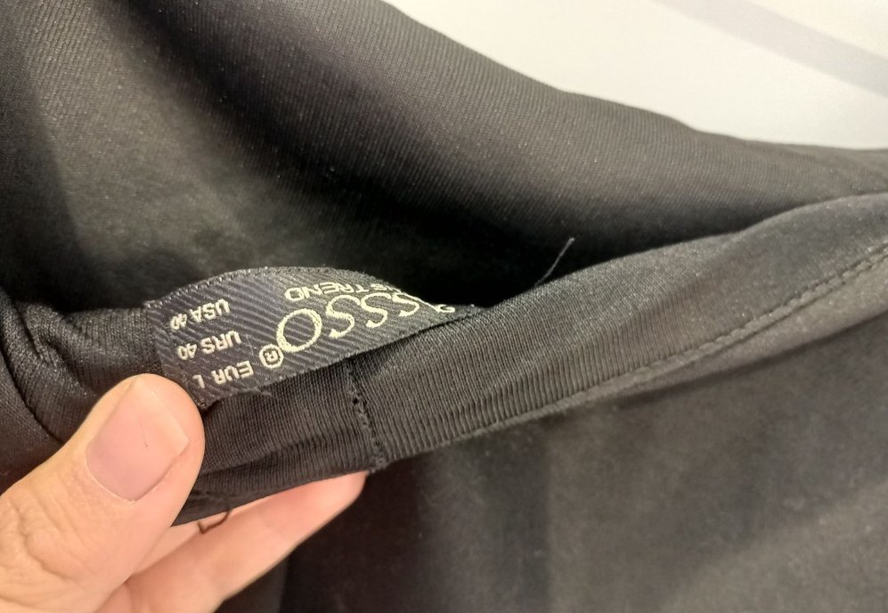 Siyah Uzun Kadın Elbise - Görsel 3