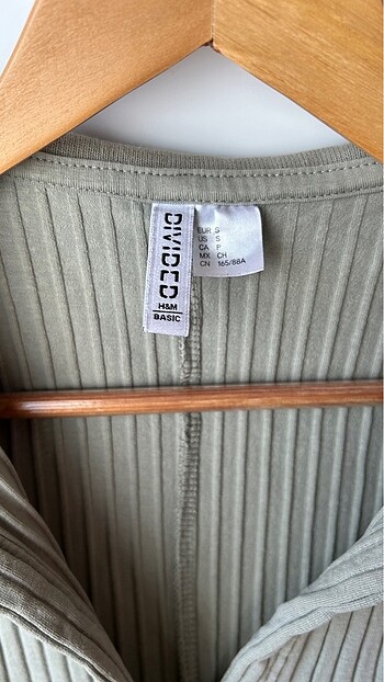 s Beden yeşil Renk H&M Mini Elbise