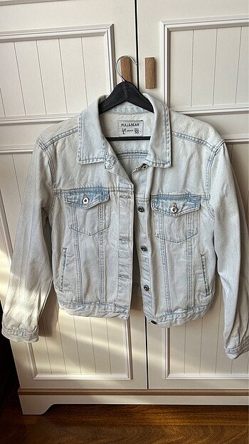 Pull&Bear Buz Mavisi Kot Ceket