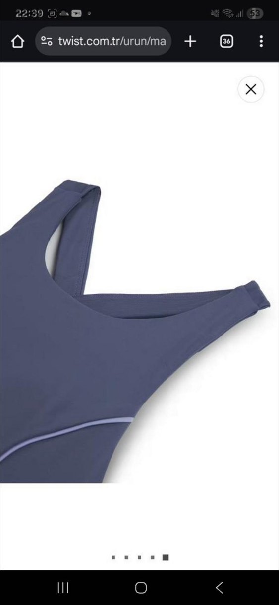 twist KONTRAST BİYELİ SPOR SÜTYENİ - Görsel 5