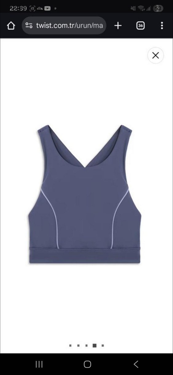 twist KONTRAST BİYELİ SPOR SÜTYENİ - Görsel 4