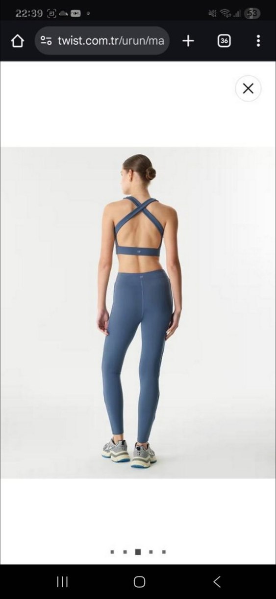 twist KONTRAST BİYELİ SPOR SÜTYENİ - Görsel 3