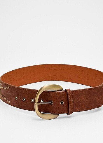 Beden Stradivarius zımbalı geniş kemer