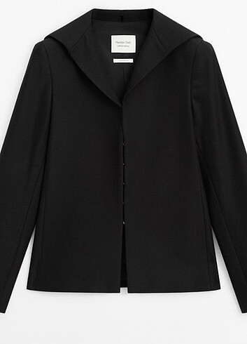 massimo dutti kopça klıpslı klasik blazer limited edition