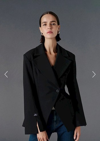 Vatkalı KRUVAZE VÜCUDA OTURAN BLAZER - PREMİUM COLLECTÍON - Görsel 3