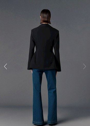 Vatkalı KRUVAZE VÜCUDA OTURAN BLAZER - PREMİUM COLLECTÍON - Görsel 5