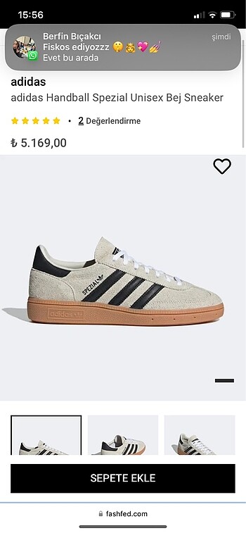 adidas Spezial ayakkabı