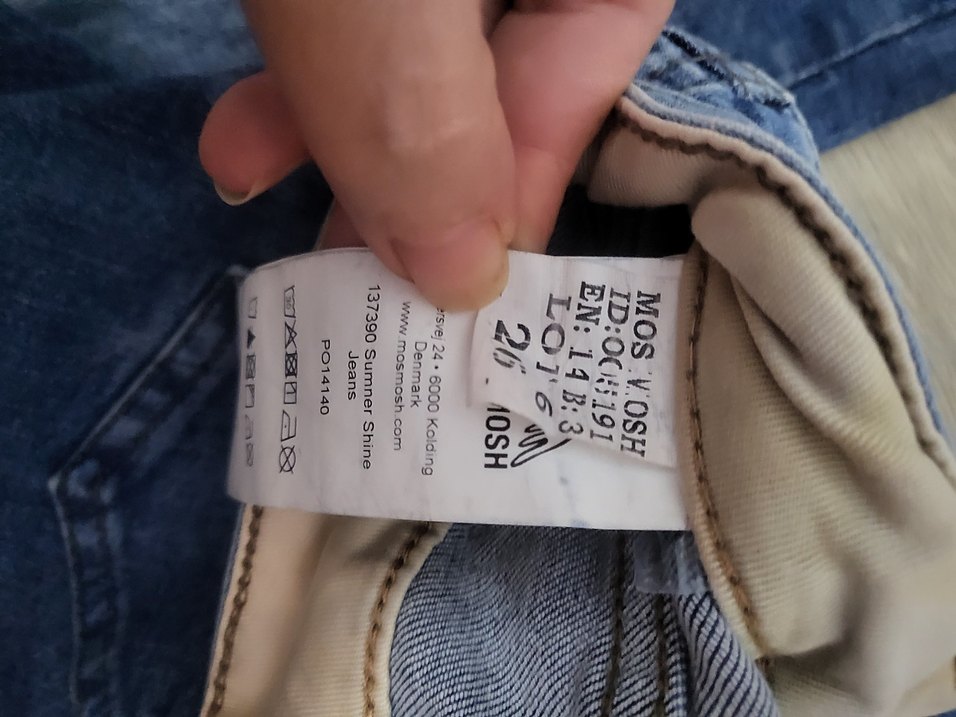 MOS MOSH Orta Mavi Denim Jean — görsel 4/5