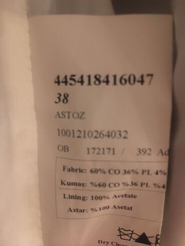 m Beden çeşitli Renk Fabrika kısa ceket