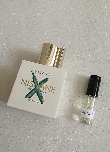 Nishane Hacivat x etrait de parfüm 