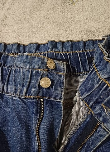 40 Beden lacivert Renk Lcwaikiki kadın yüksek bel kot pantolon boru paça 