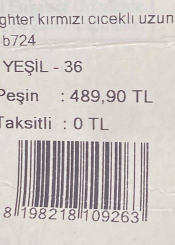 Uzun Desenli Bohem Kadın Elbise - Görsel 3