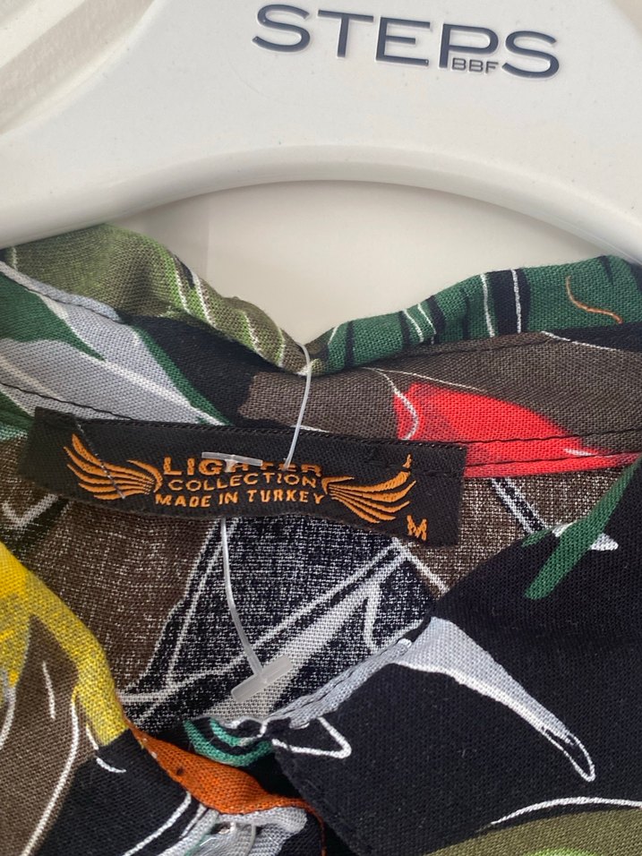 Uzun Desenli Bohem Kadın Elbise - Görsel 4