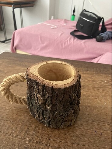 Saksılık kütükten