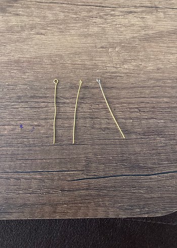 Altın Renkli kolye yapmak için çivi - Görsel 3