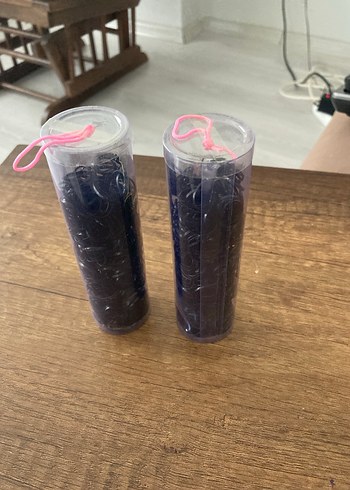 Siyah Bağlamalı Çocuk Saç  tokası - Görsel 2