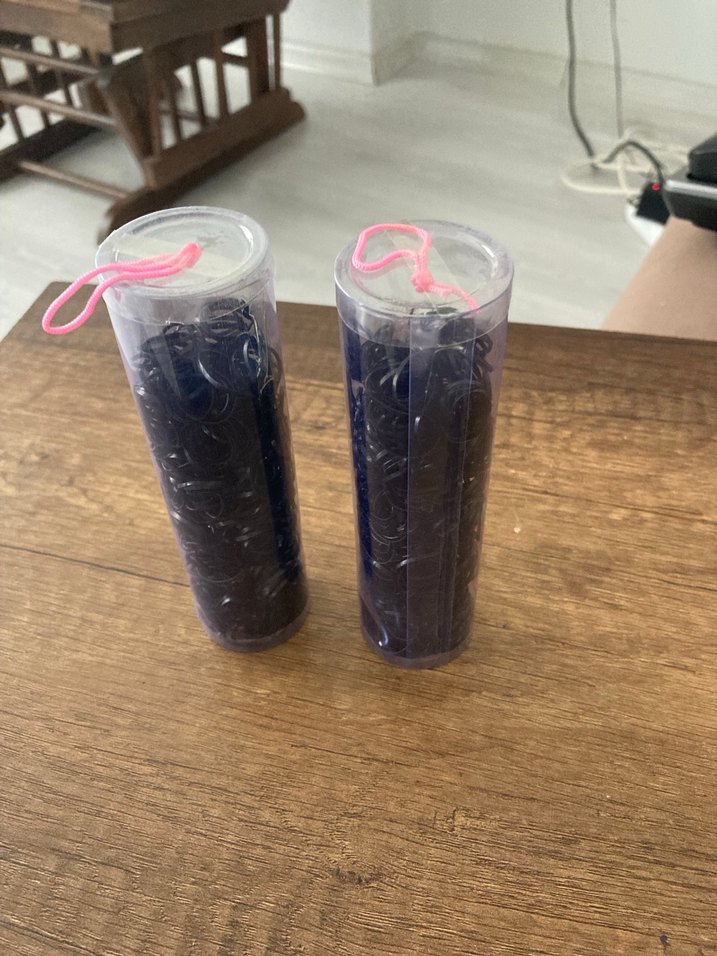 Siyah Bağlamalı Çocuk Saç  tokası - Görsel 2