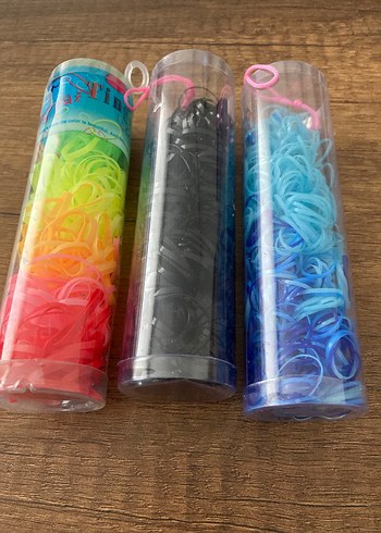 Renkli Lastikli Çocuk Saç Bantları - Görsel 2