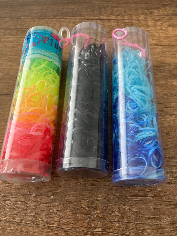 Renkli Lastikli Çocuk Saç Bantları - Görsel 2