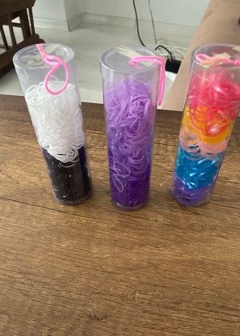 Çocuklar için Renkli Elastik Saç Tokaları - Görsel 2