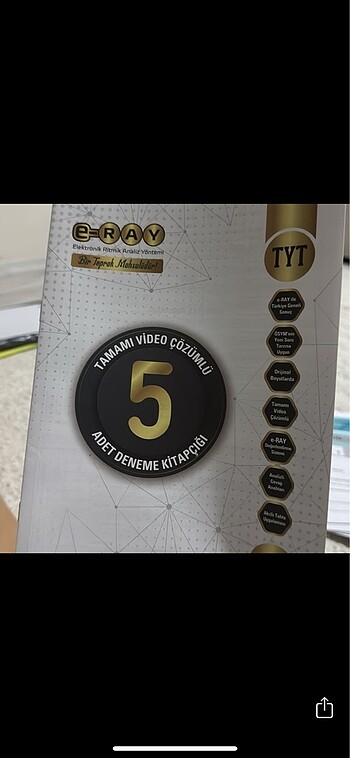 E-Ray Toprak Yayınları 5 li TYT DENEME - Görsel 2