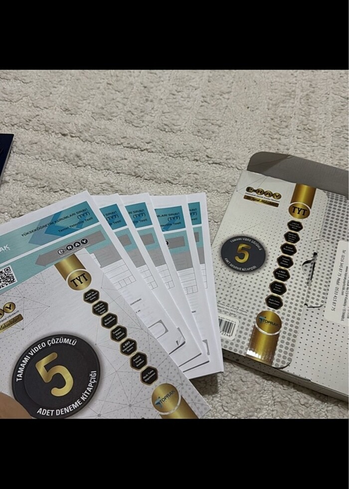 E-Ray Toprak Yayınları 5 li TYT DENEME - Görsel 1