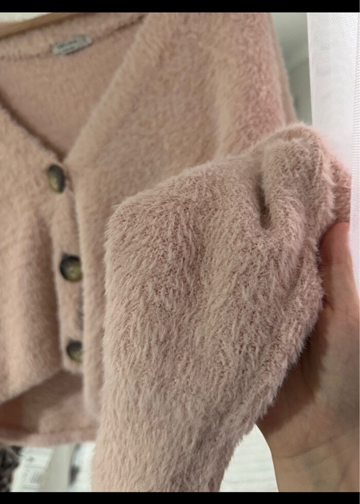 LCW PELUŞ PUDRA PEMBE HIRKA - Görsel 2