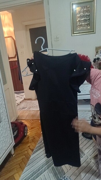 xxl Beden siyah Renk Sıyah elbıse
