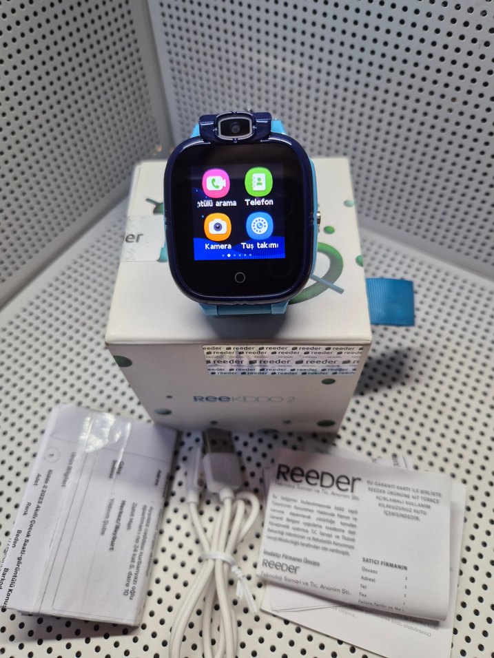ORJİNAL REEDER SIM KARTLI ÇOCUK TAKİP SAATİ - Görsel 2
