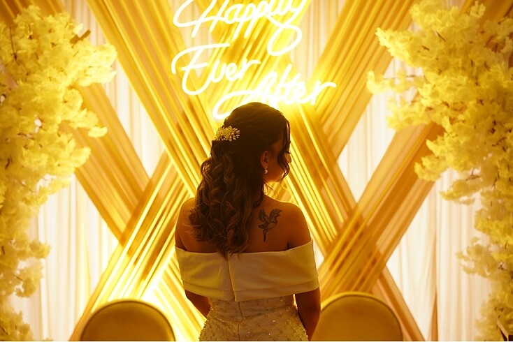 Nişan nikah elbisesi