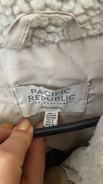 s Beden pull bear mont ceket S beden
