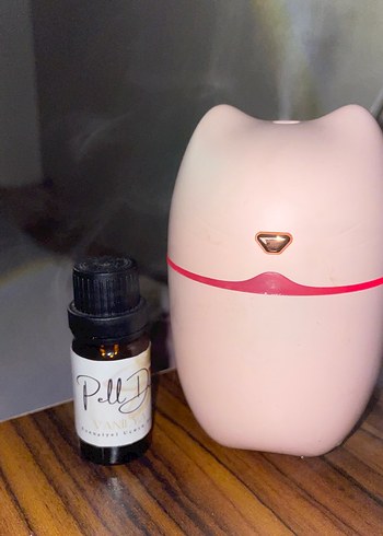 Pembe Mini Hava Temizleyici ve Nemlendirici - Görsel 4