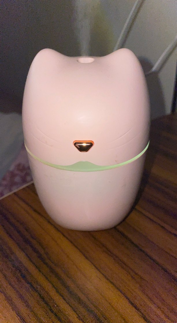 Pembe Mini Hava Temizleyici ve Nemlendirici - Görsel 2