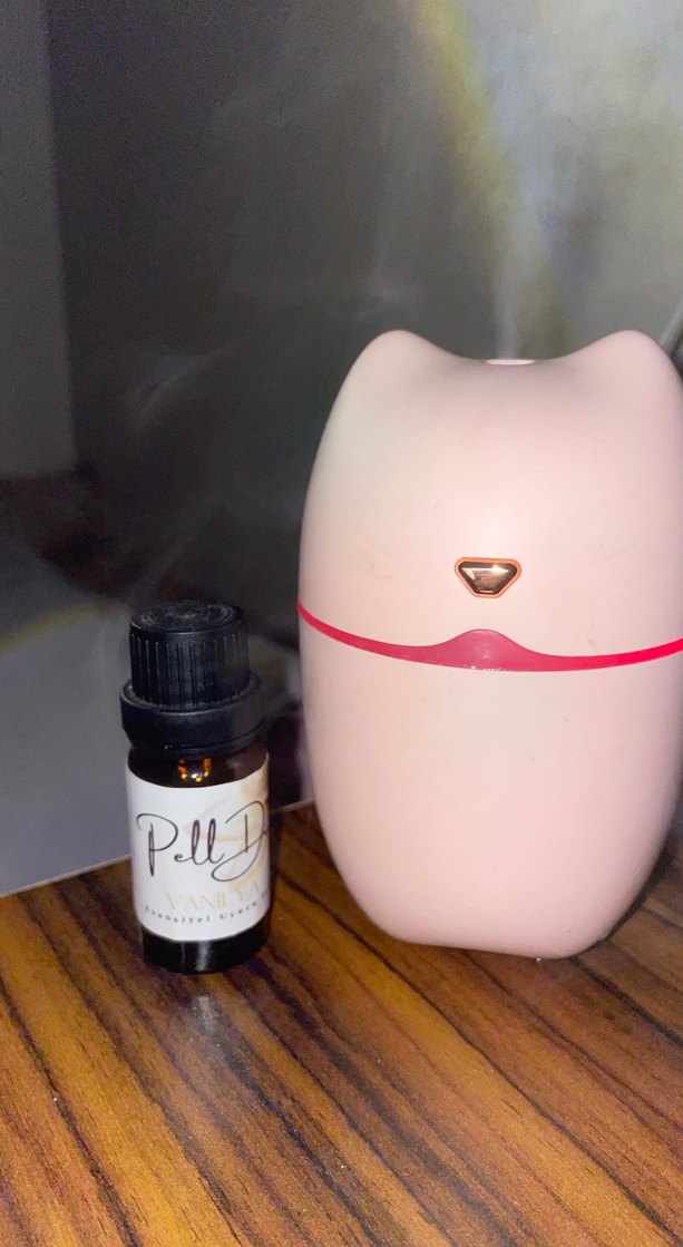 Pembe Mini Hava Temizleyici ve Nemlendirici - Görsel 4