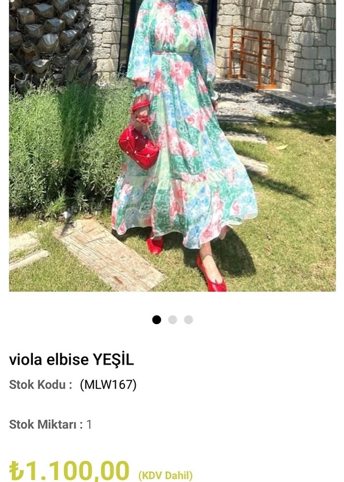 Tesettür elbise - Görsel 3