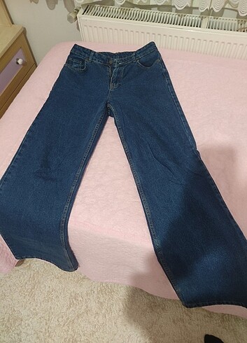 Koyu mavi lacivert bol jean pantolon