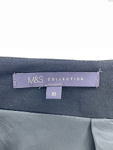 38 Beden siyah Renk Marks & Spencer Midi Etek %70 İndirimli.