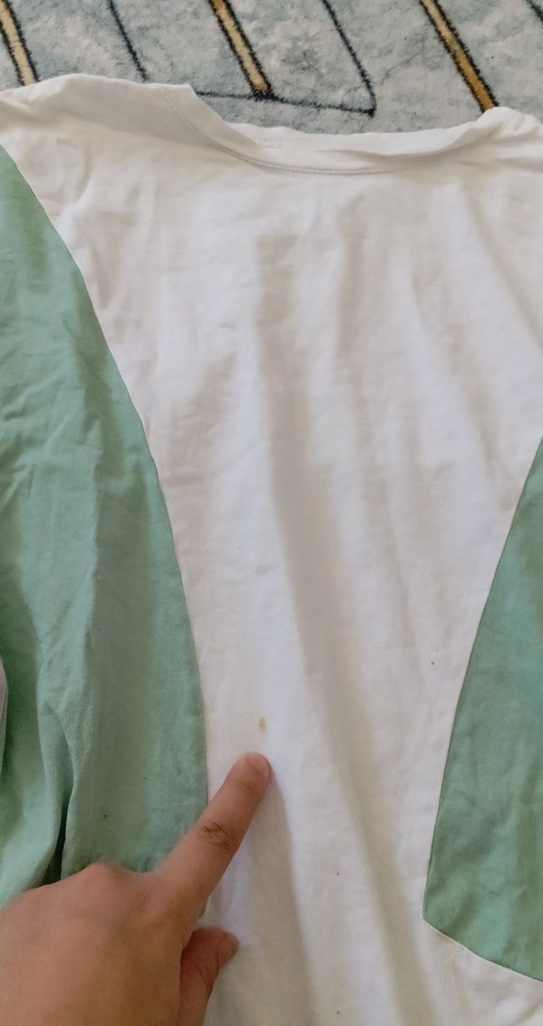 Kısa Kollu, Pamuklu översize tişört - Görsel 2